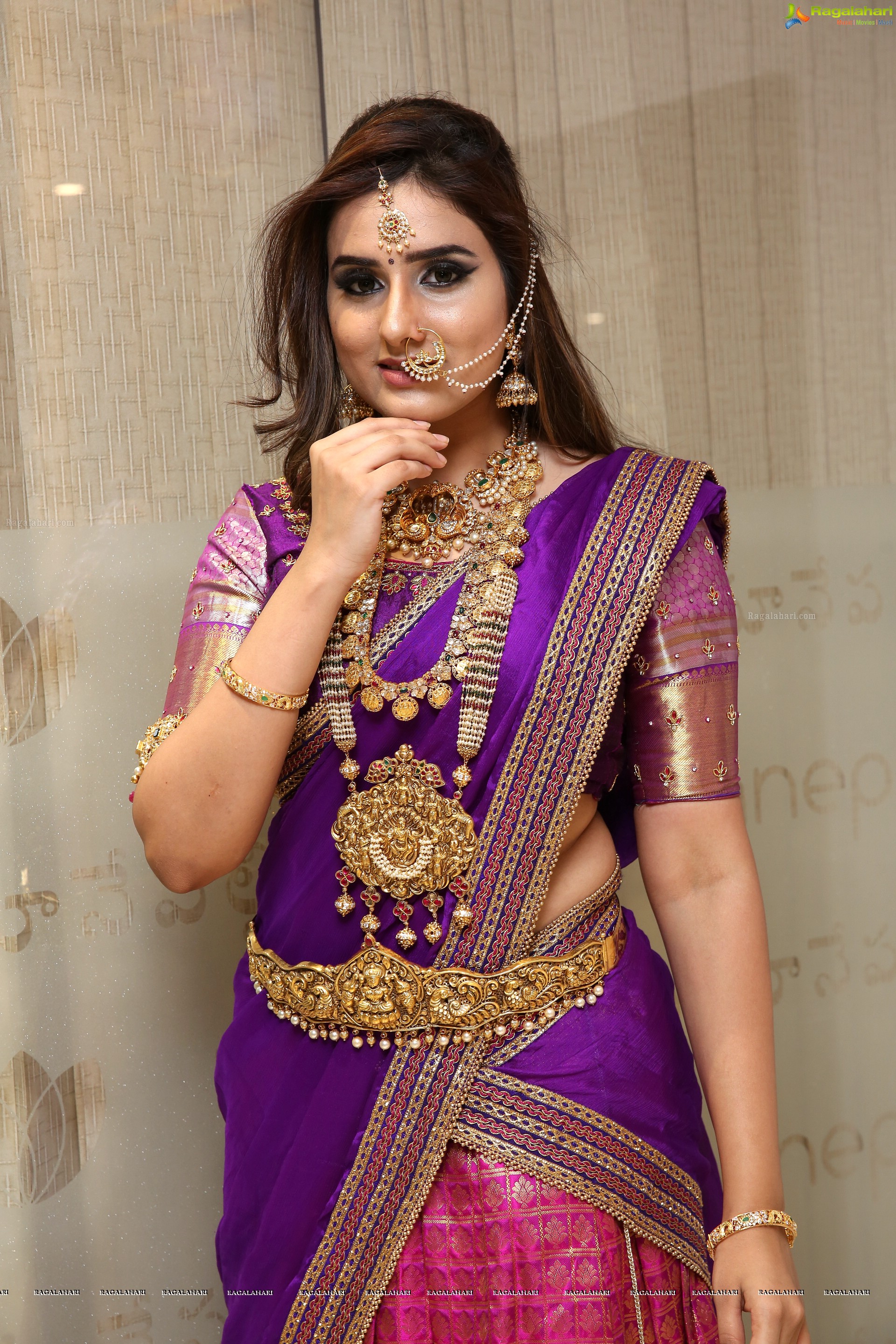 Nikitha Chaturvedi @ Manepally Jewellers Akshaya Tritiya Collection Launch - HD Gallery