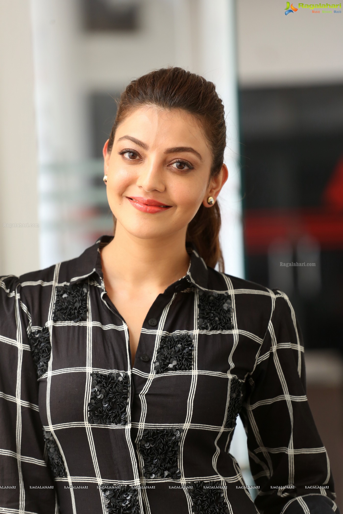 Kajal Aggarwal at Sita Interview, Photo Gallery