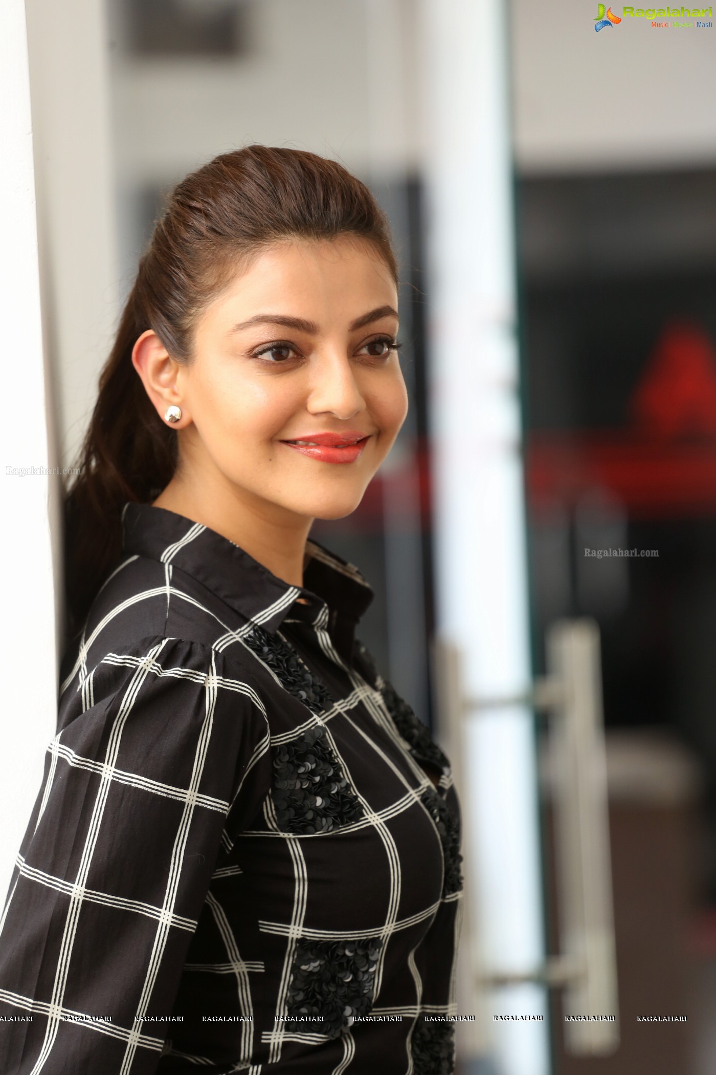 Kajal Aggarwal at Sita Interview, Photo Gallery