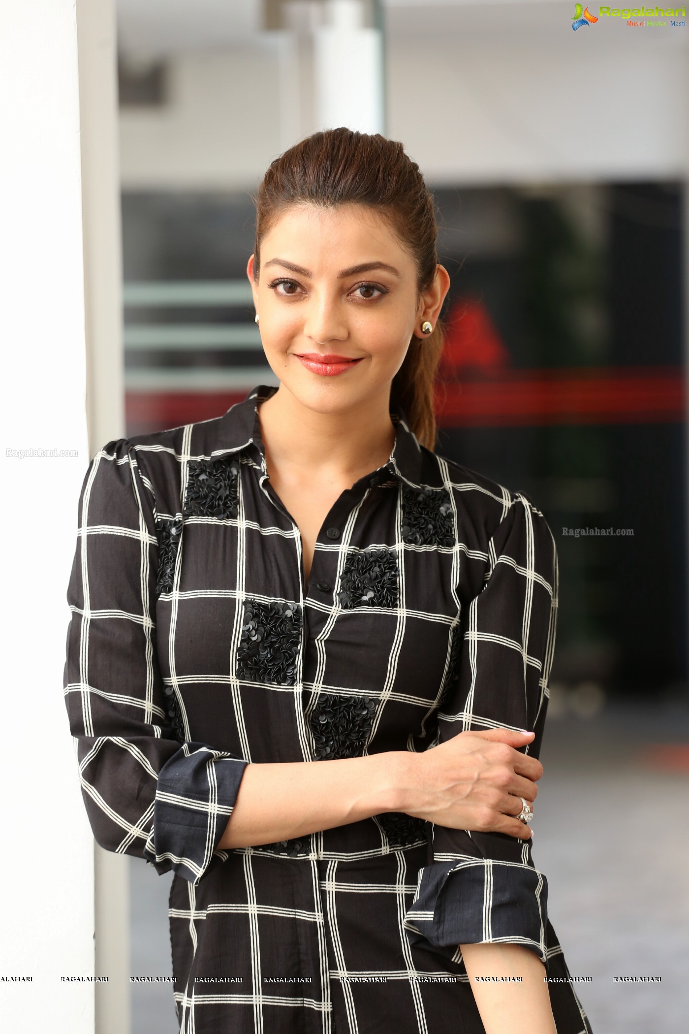 Kajal Aggarwal at Sita Interview, Photo Gallery