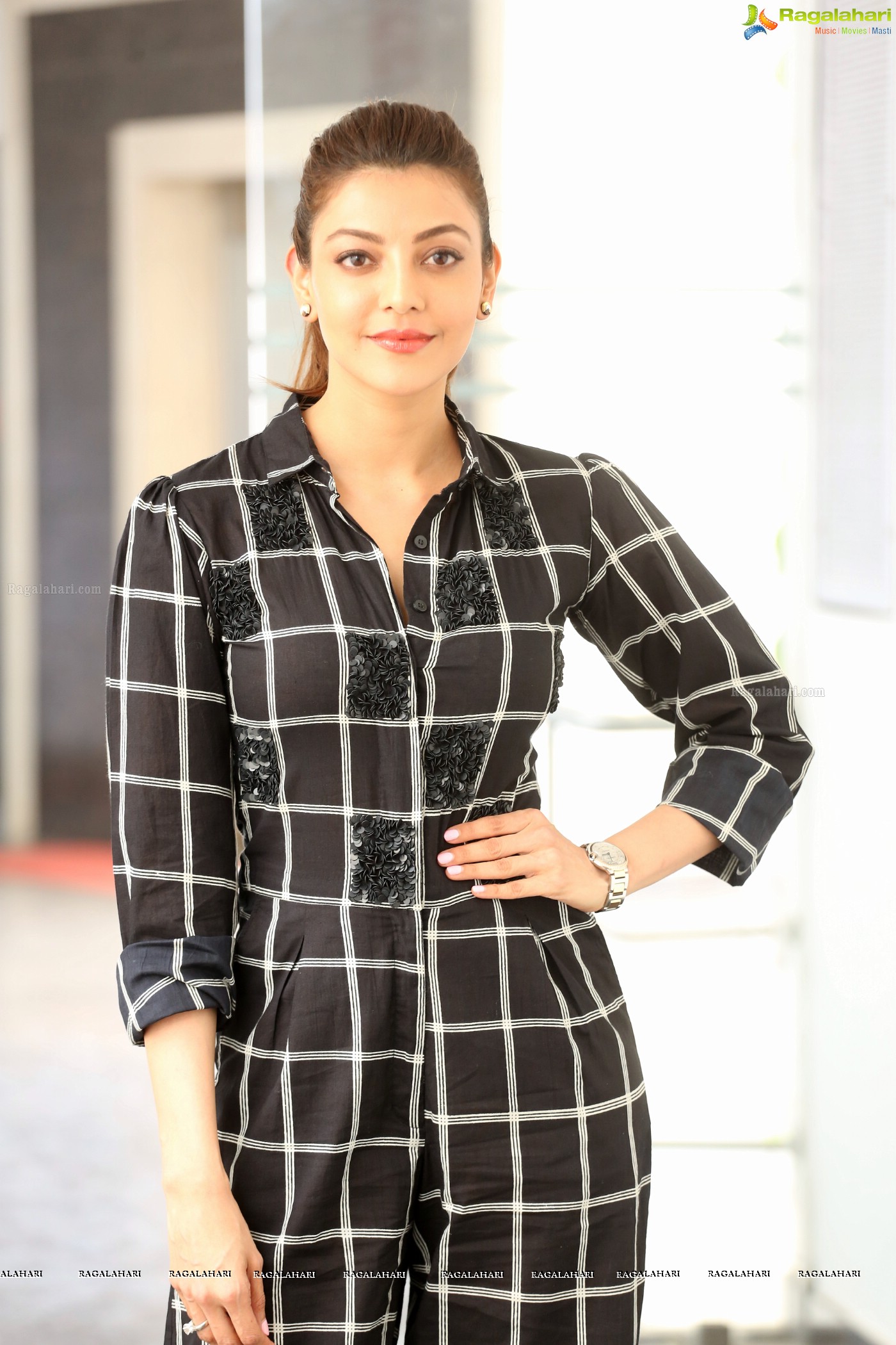 Kajal Aggarwal at Sita Interview, Photo Gallery