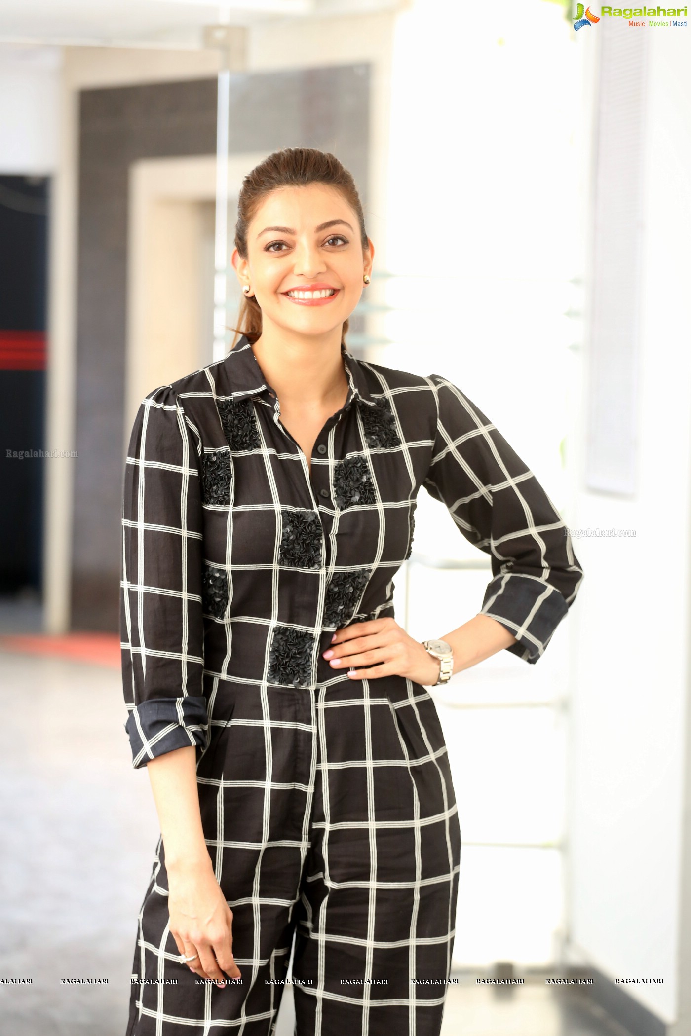 Kajal Aggarwal at Sita Interview, Photo Gallery