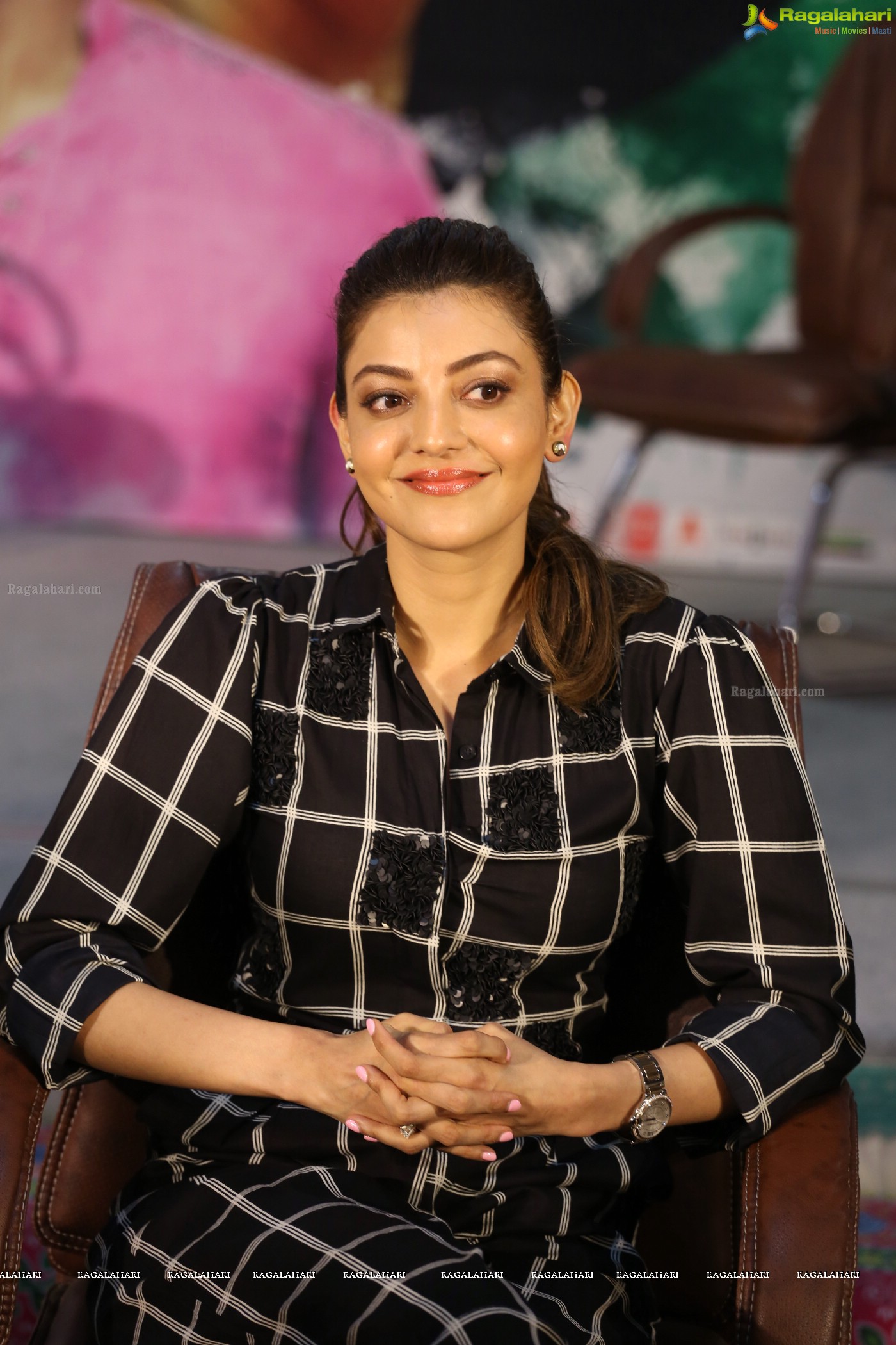 Kajal Aggarwal at Sita Interview, Photo Gallery