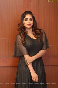 Karunya Chowdary at Yerra Cheera Logo Launch