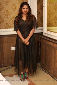 Karunya Chowdary at Yerra Cheera Logo Launch