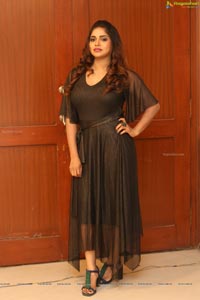 Karunya Chowdary at Yerra Cheera Logo Launch