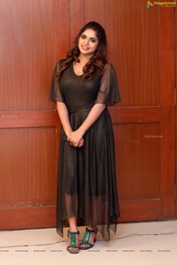 Karunya Chowdary at Yerra Cheera Logo Launch