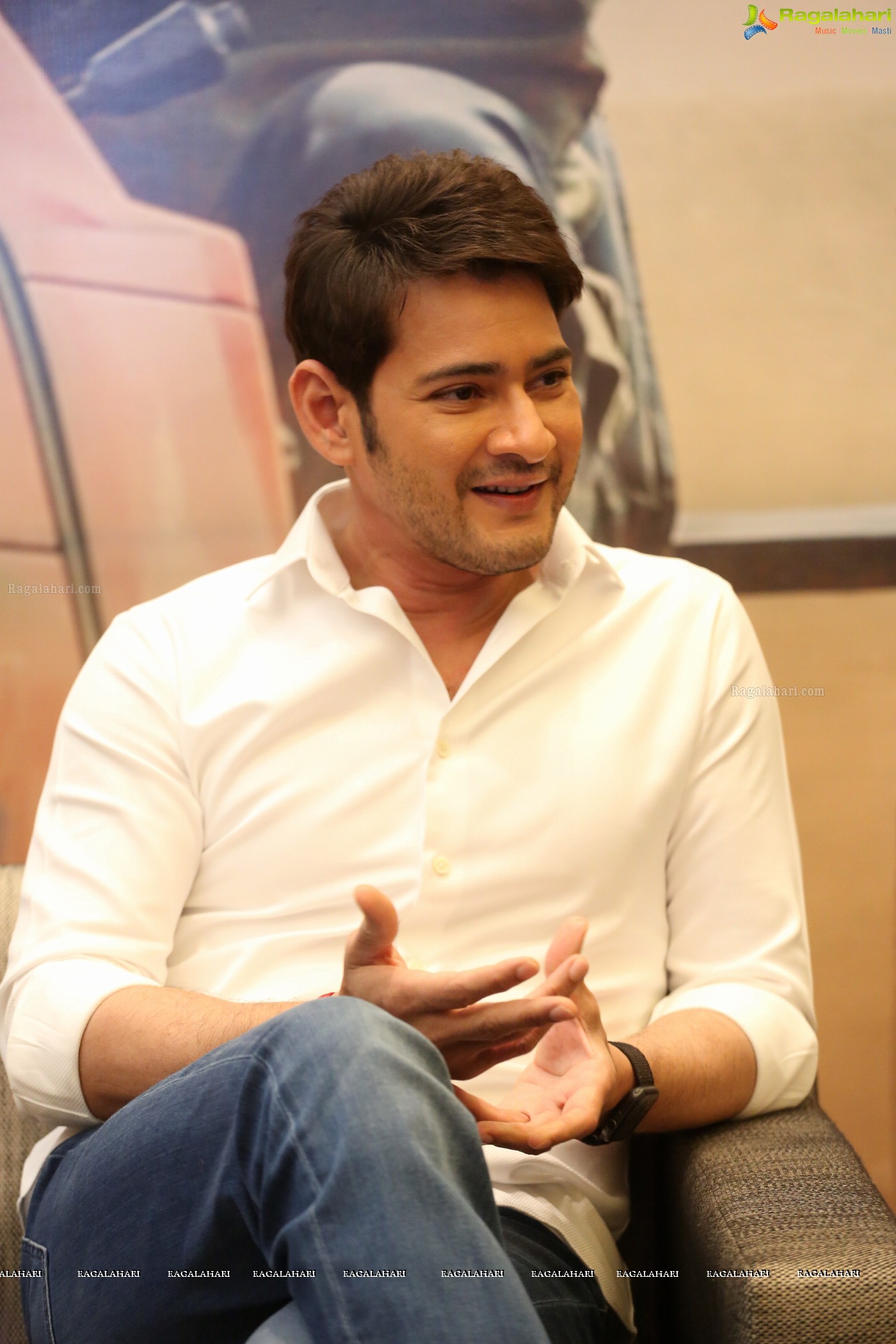 Mahesh Babu at Maharshi Movie Interview