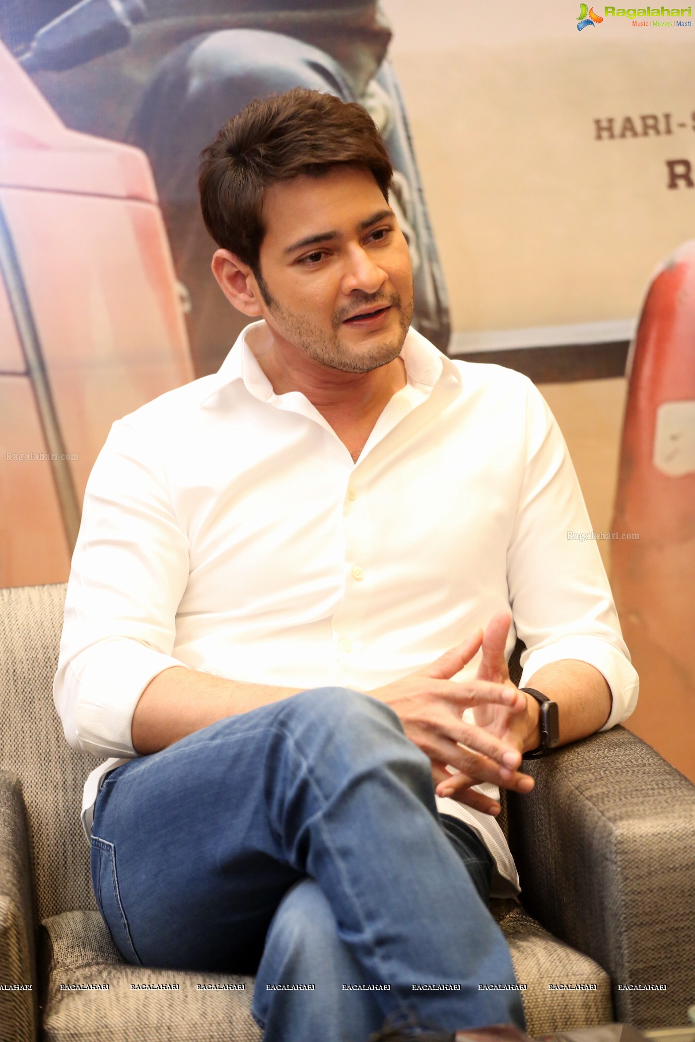 Mahesh Babu at Maharshi Movie Interview