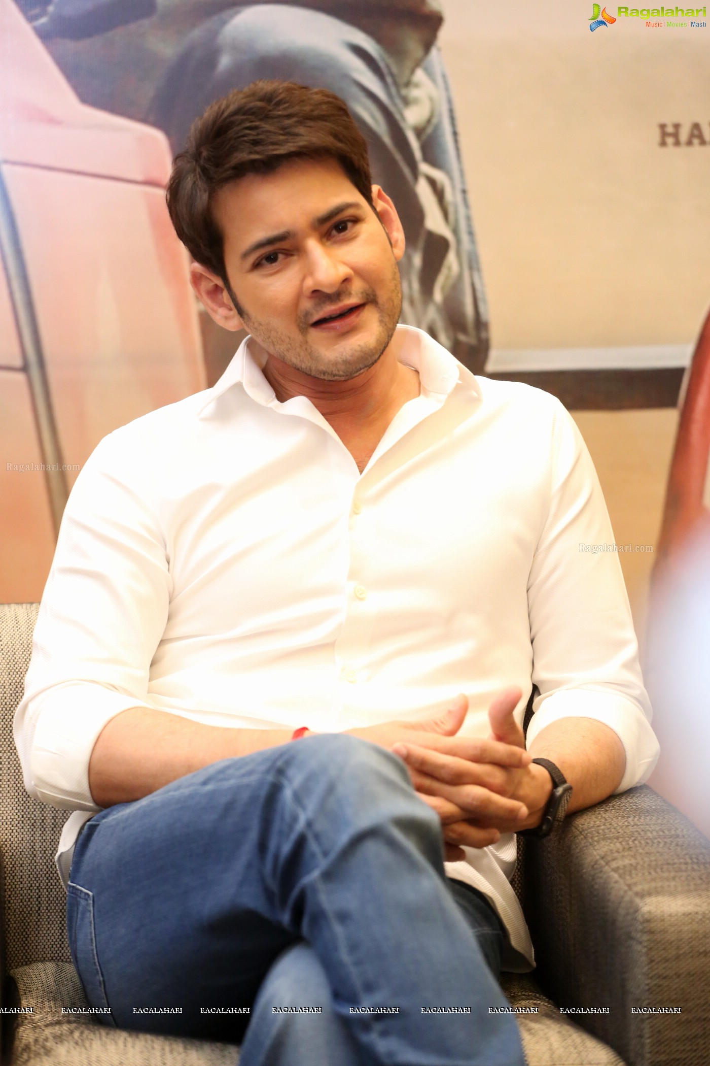 Mahesh Babu at Maharshi Movie Interview