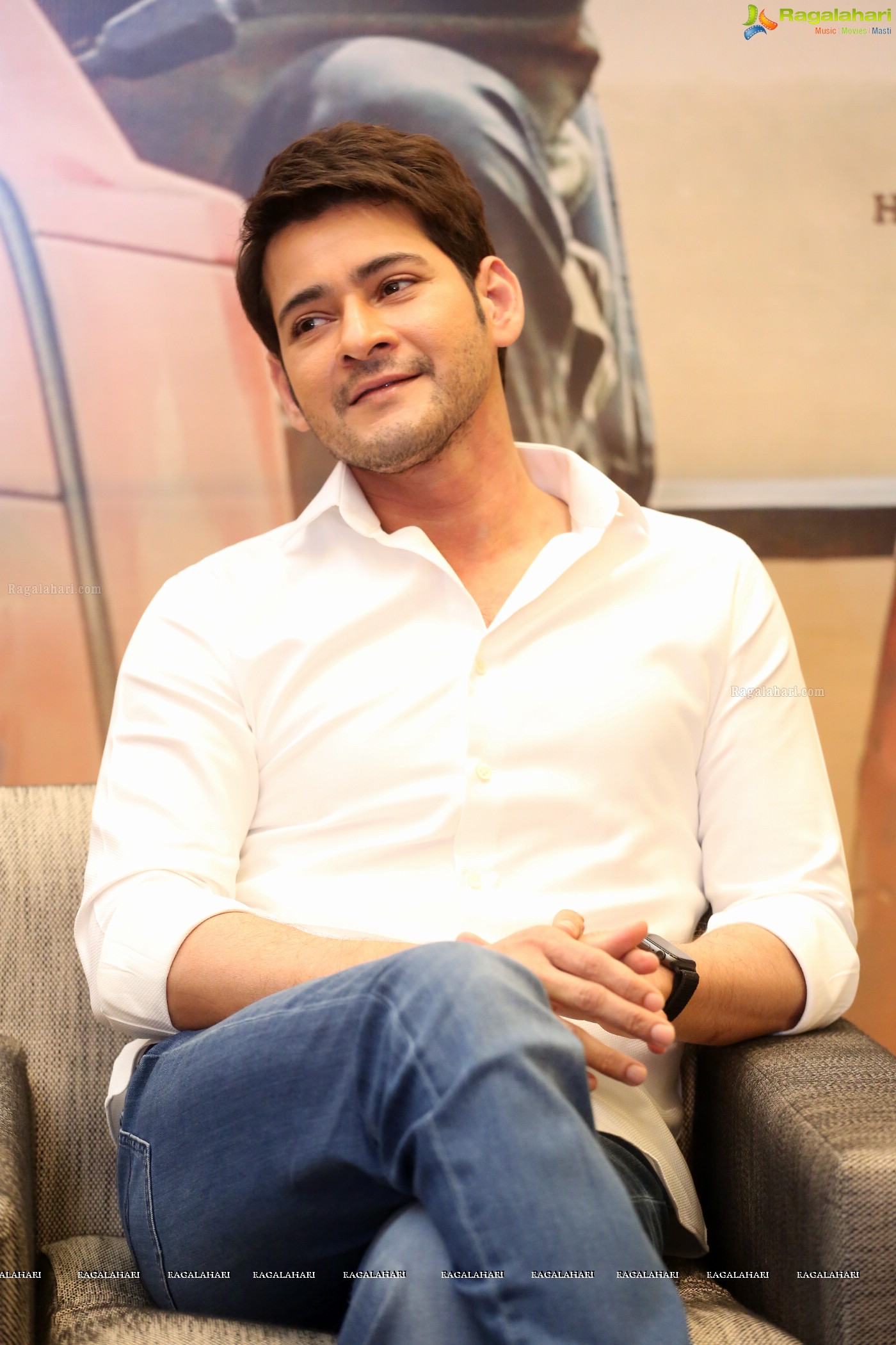 Mahesh Babu at Maharshi Movie Interview