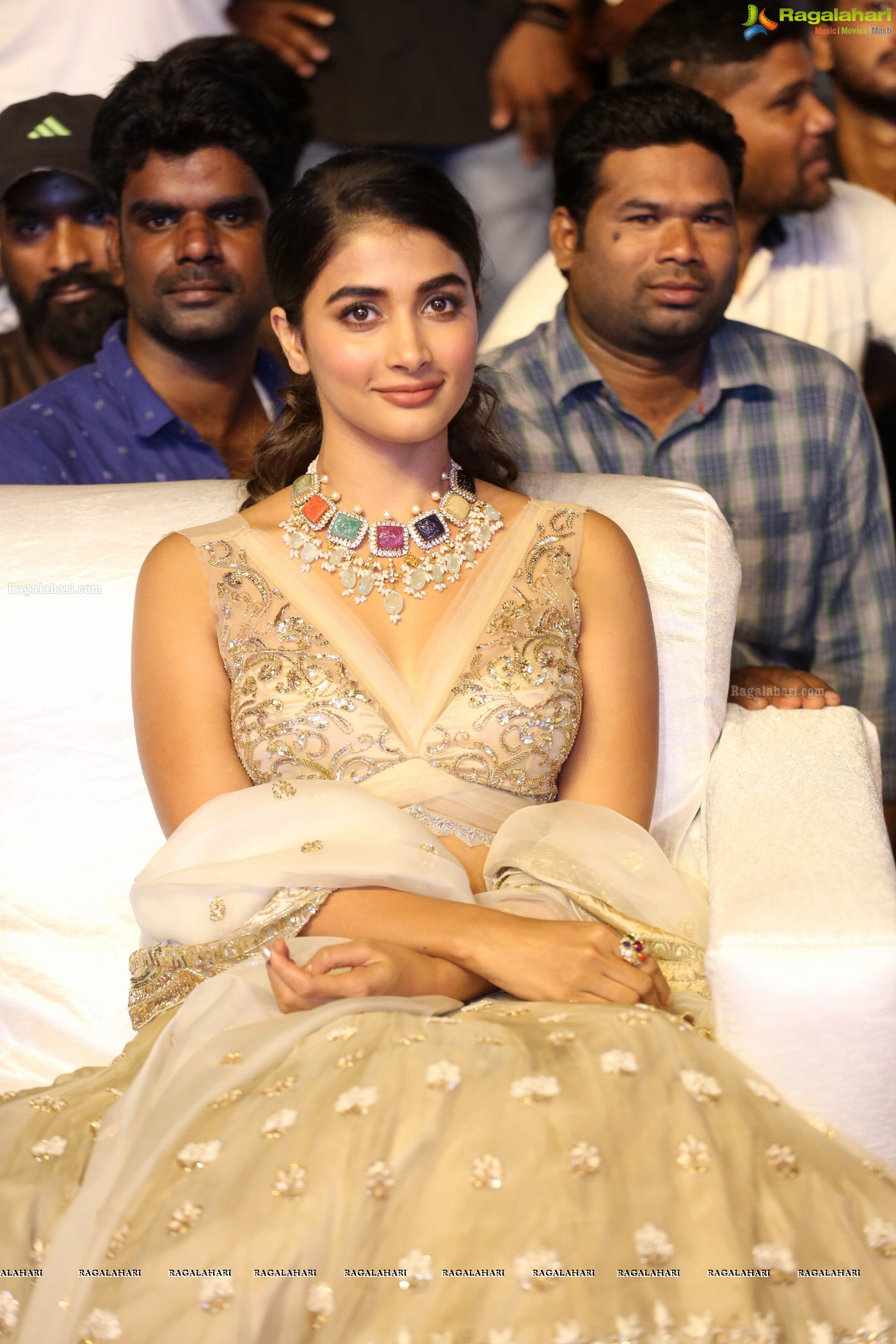 Pooja Hegde at Maharshi Audio Launch, Photo Gallery