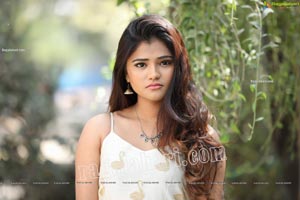 Rishika Nisha in White Long Gown