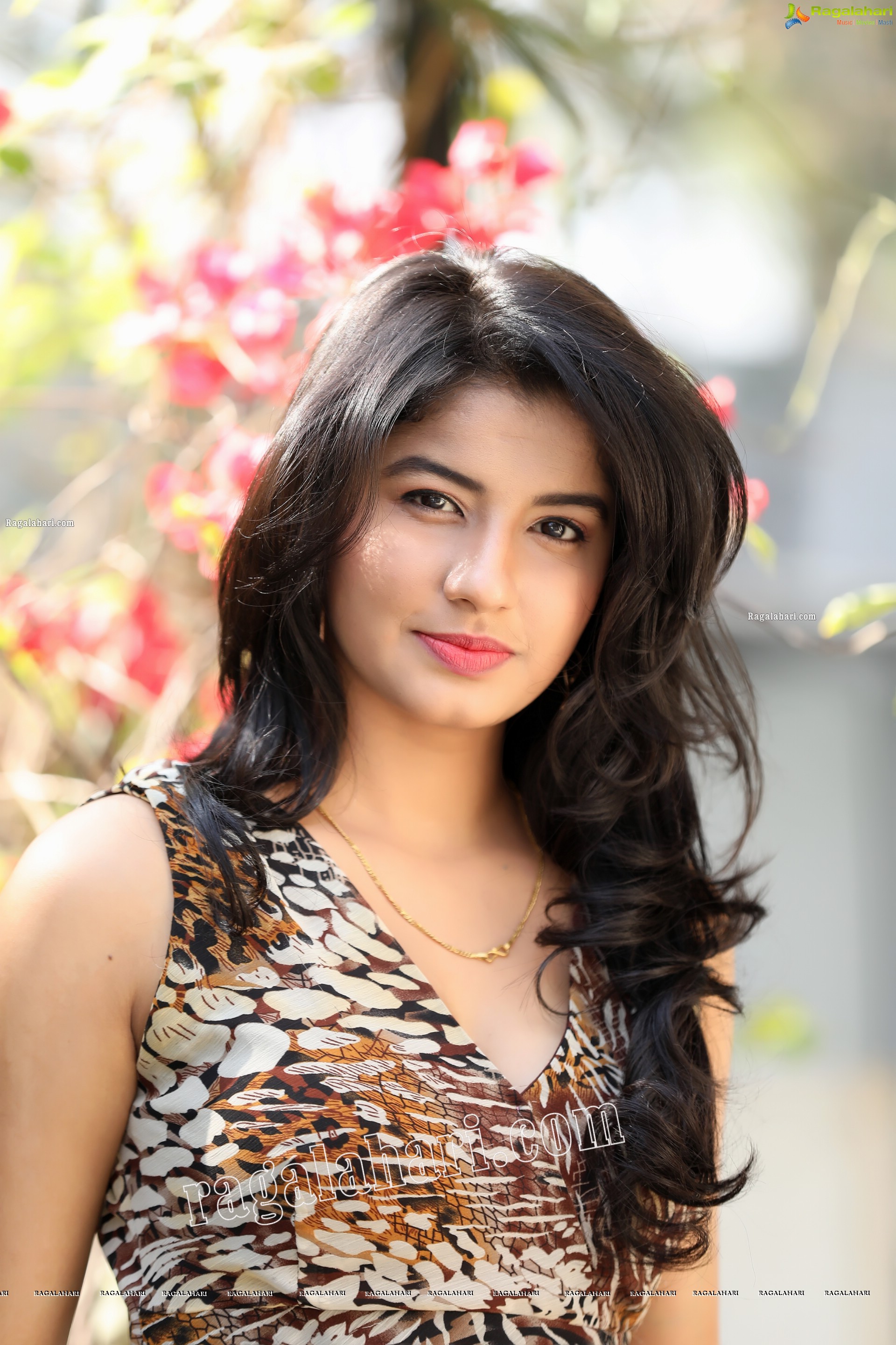 Sheetal Bhatt in Cheetah Print Dress Exclusive Photo Shoot