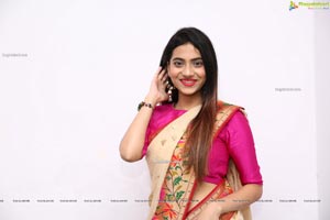 Dimple Thakur HD Stills in Traditional Saree