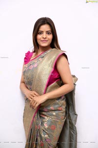 Kusumm in Traditional Saree