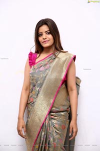 Kusumm in Traditional Saree