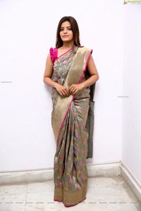 Kusumm in Traditional Saree