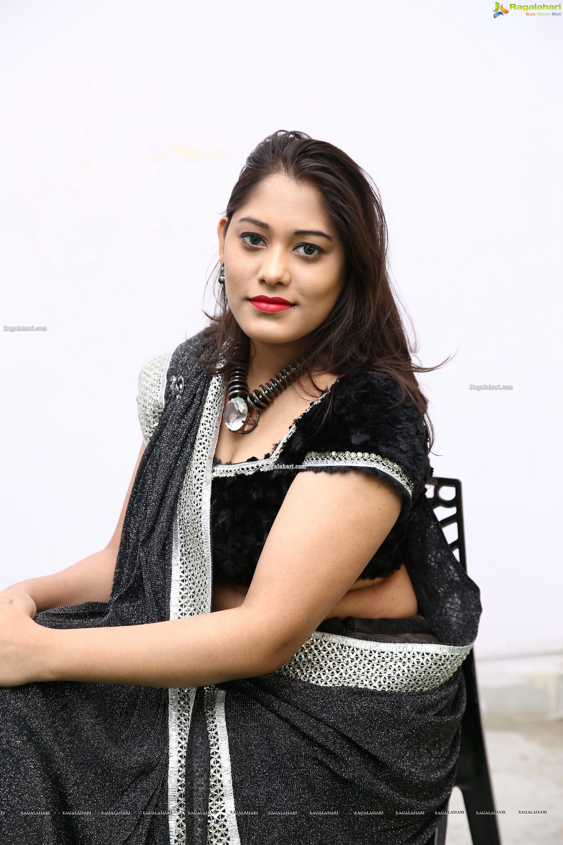 Tazaienath Gulraze in Black Lehenga Choli, HD Photo Gallery