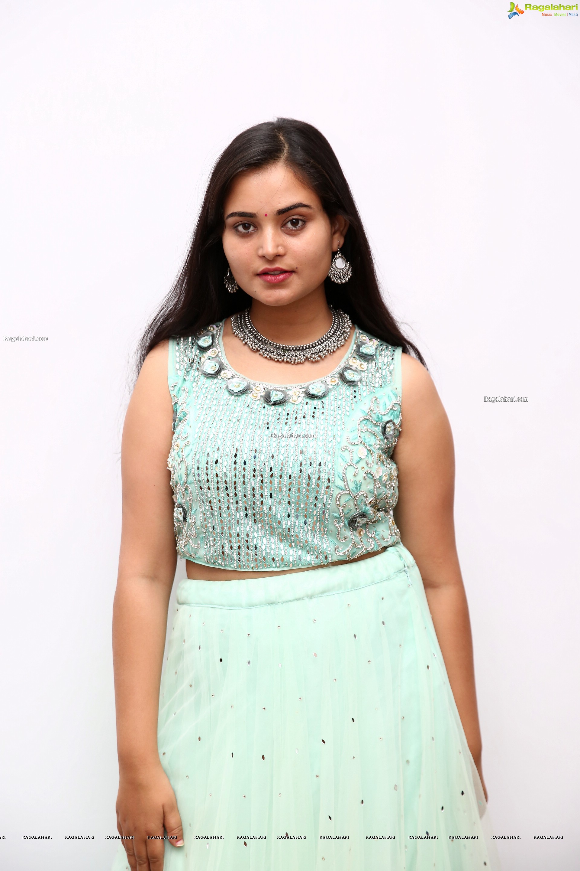 Vaanya Aggarwal in Pastel Green Lehenga Choli, HD Photo Gallery