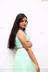 Vaanya Aggarwal in Pastel Green Lehenga Choli