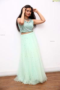 Vaanya Aggarwal in Pastel Green Lehenga Choli