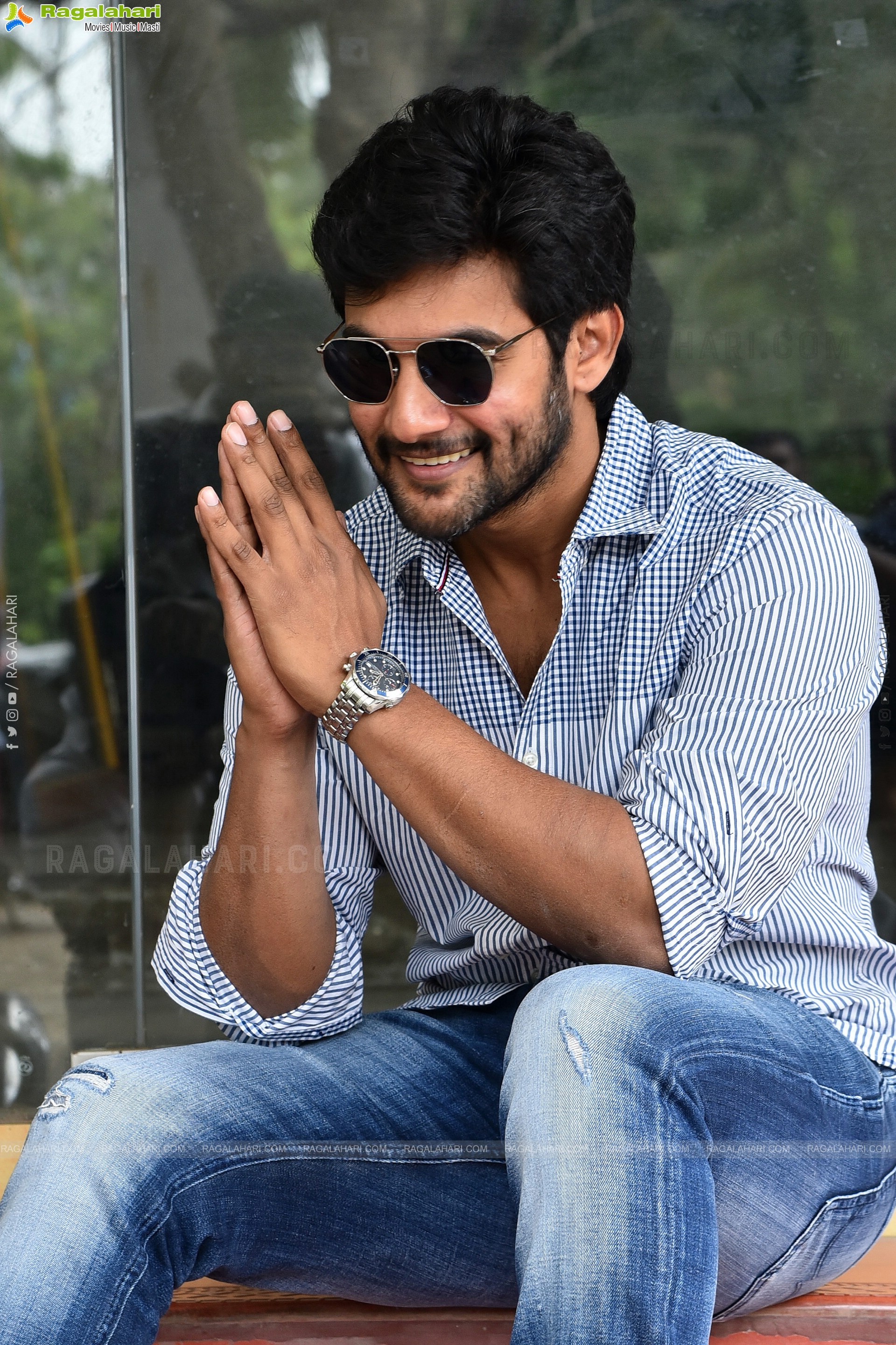 Aadi Saikumar at Black Movie Trailer Launch, HD Stills