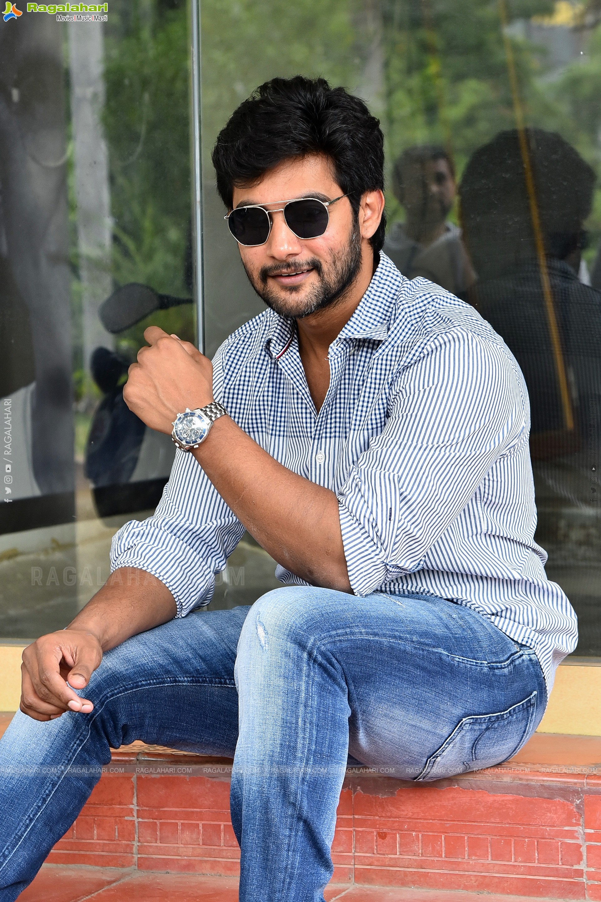 Aadi Saikumar at Black Movie Trailer Launch, HD Stills