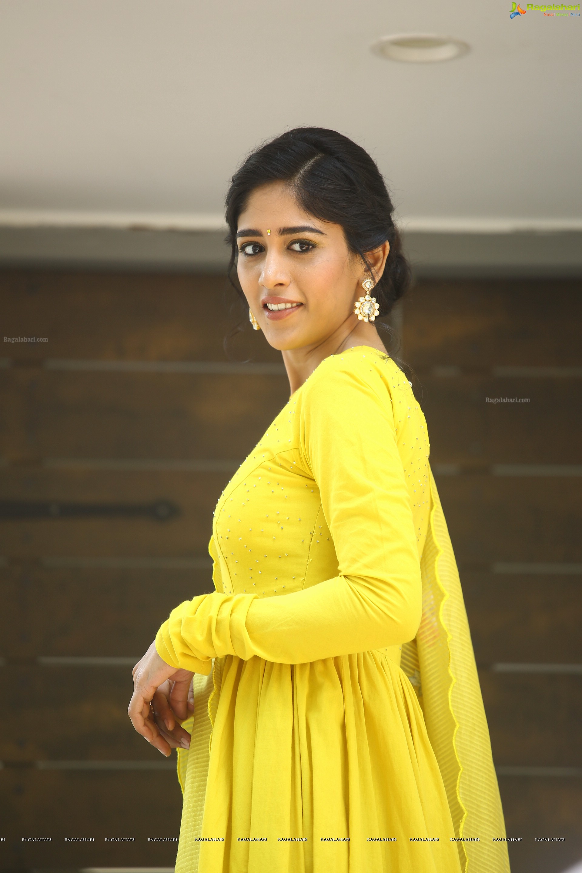 Chandini Chowdary at Sammathame Movie Teaser Launch, HD Photo Gallery