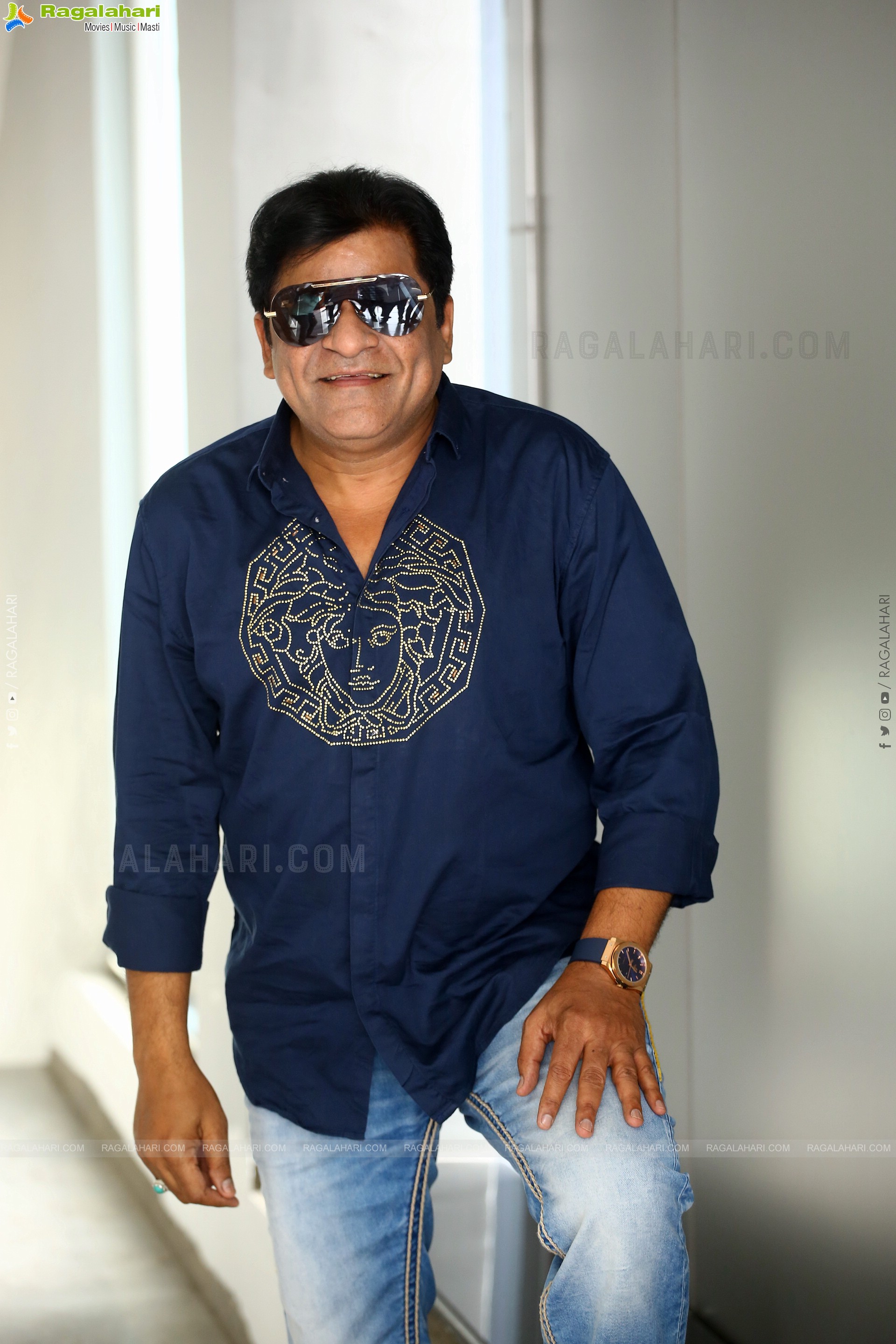 Comedian Ali at F3 Movie Interview, HD Photo Gallery
