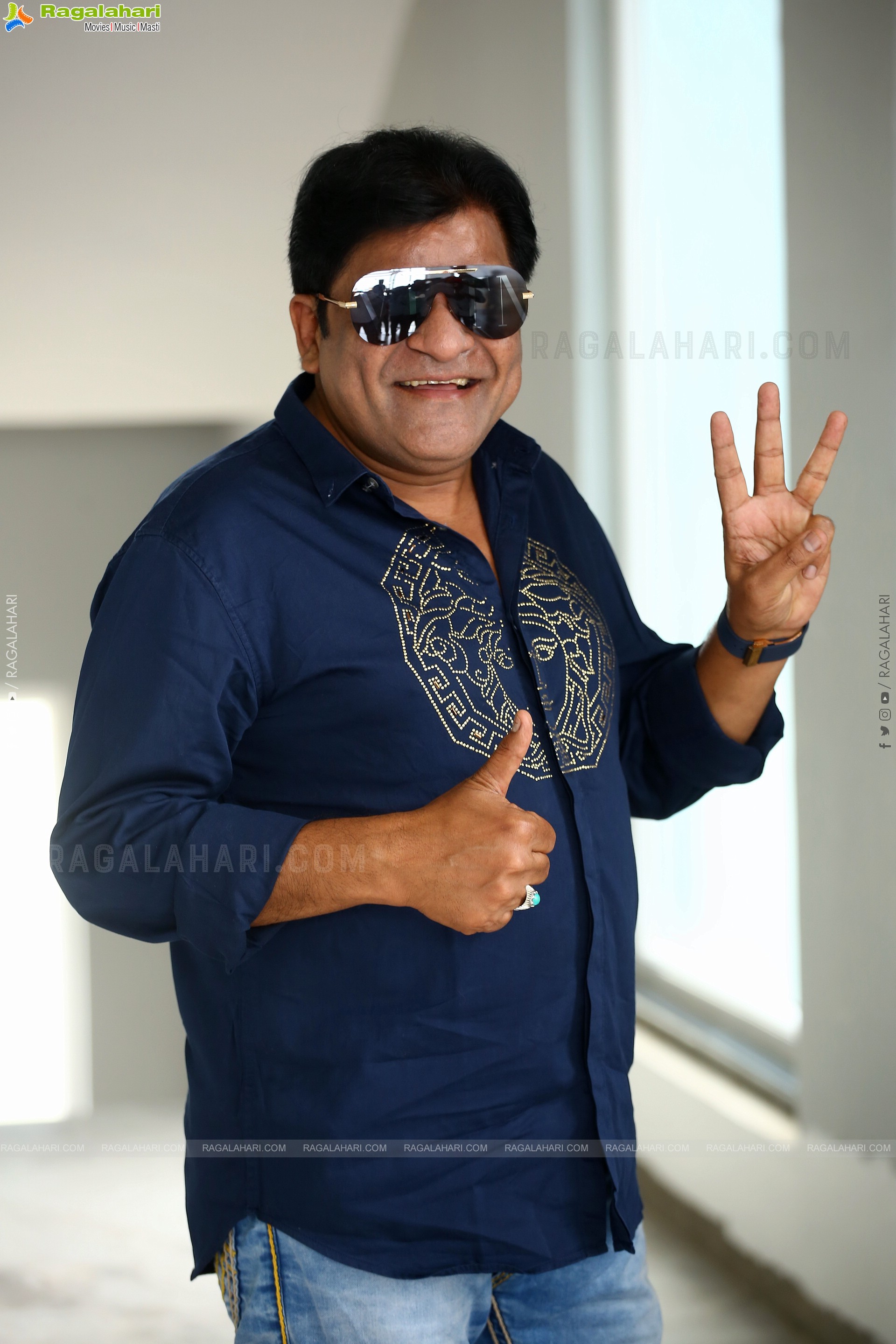 Comedian Ali at F3 Movie Interview, HD Photo Gallery