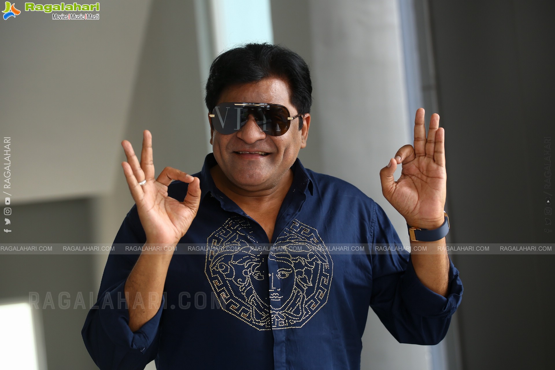 Comedian Ali at F3 Movie Interview, HD Photo Gallery