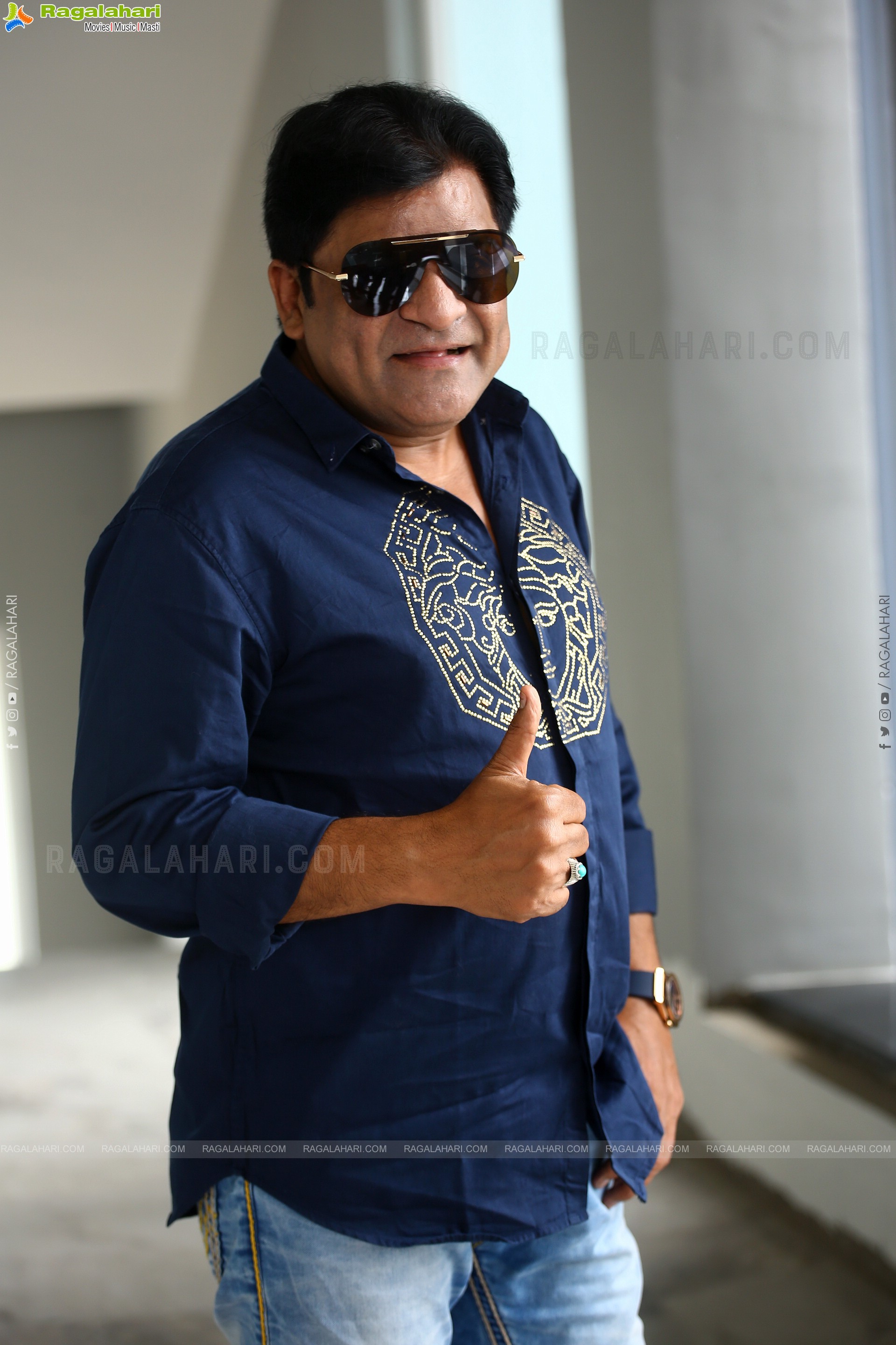Comedian Ali at F3 Movie Interview, HD Photo Gallery