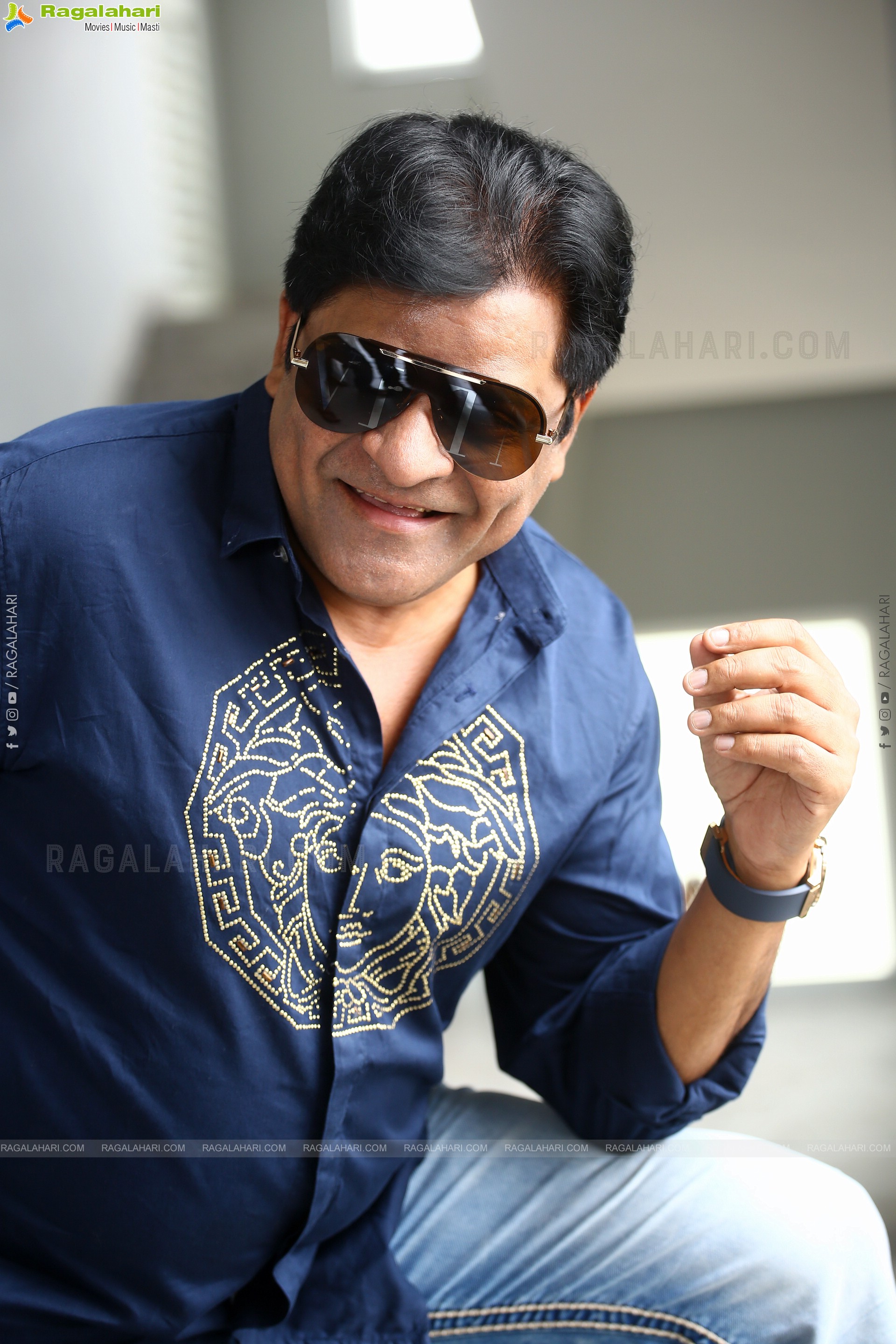 Comedian Ali at F3 Movie Interview, HD Photo Gallery