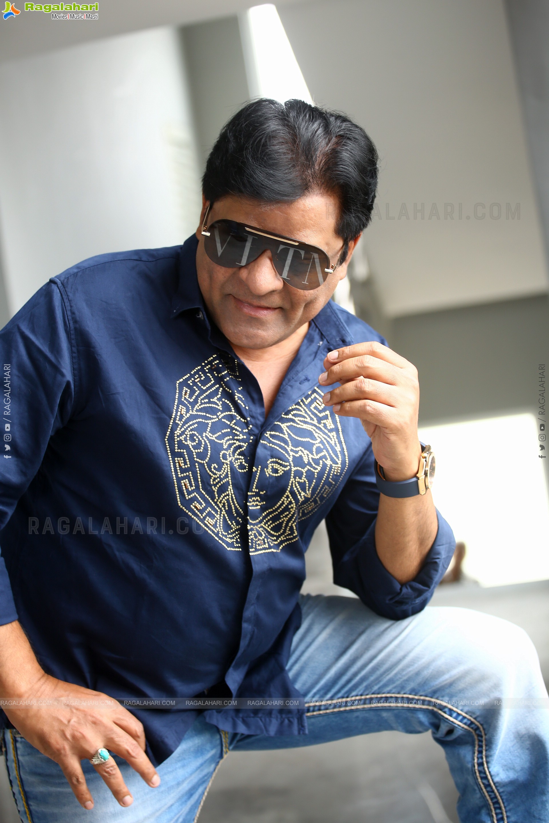 Comedian Ali at F3 Movie Interview, HD Photo Gallery