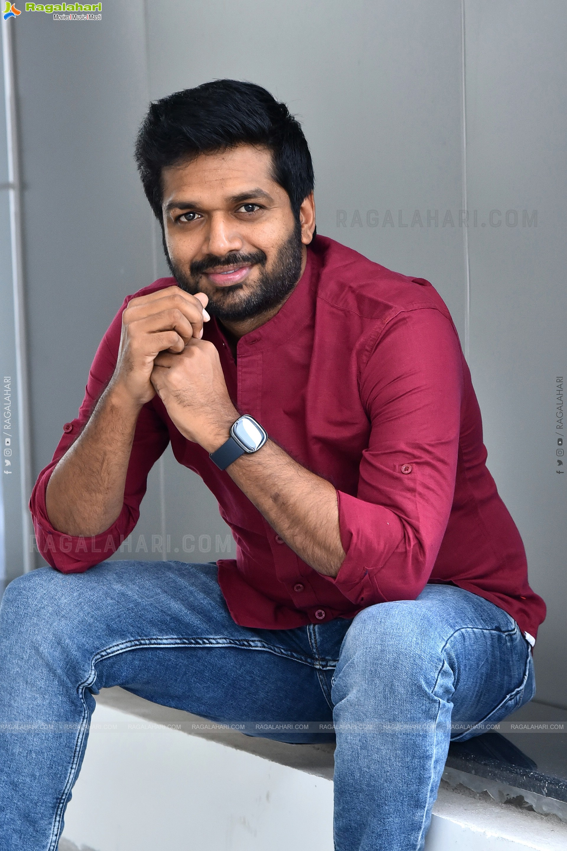 Director Anil Ravipudi at F3 Movie Interview, HD Photo Gallery