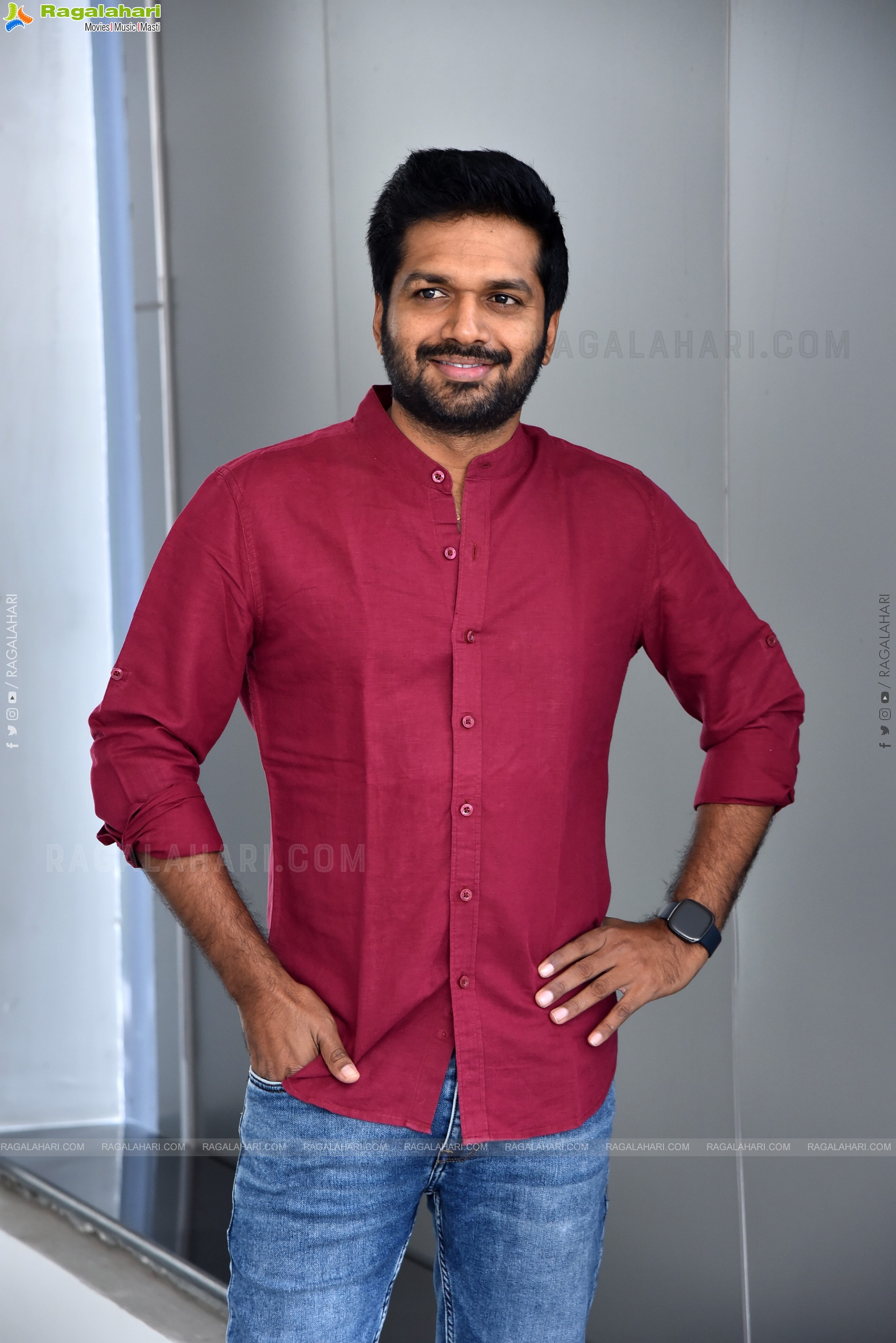 Director Anil Ravipudi at F3 Movie Interview, HD Photo Gallery