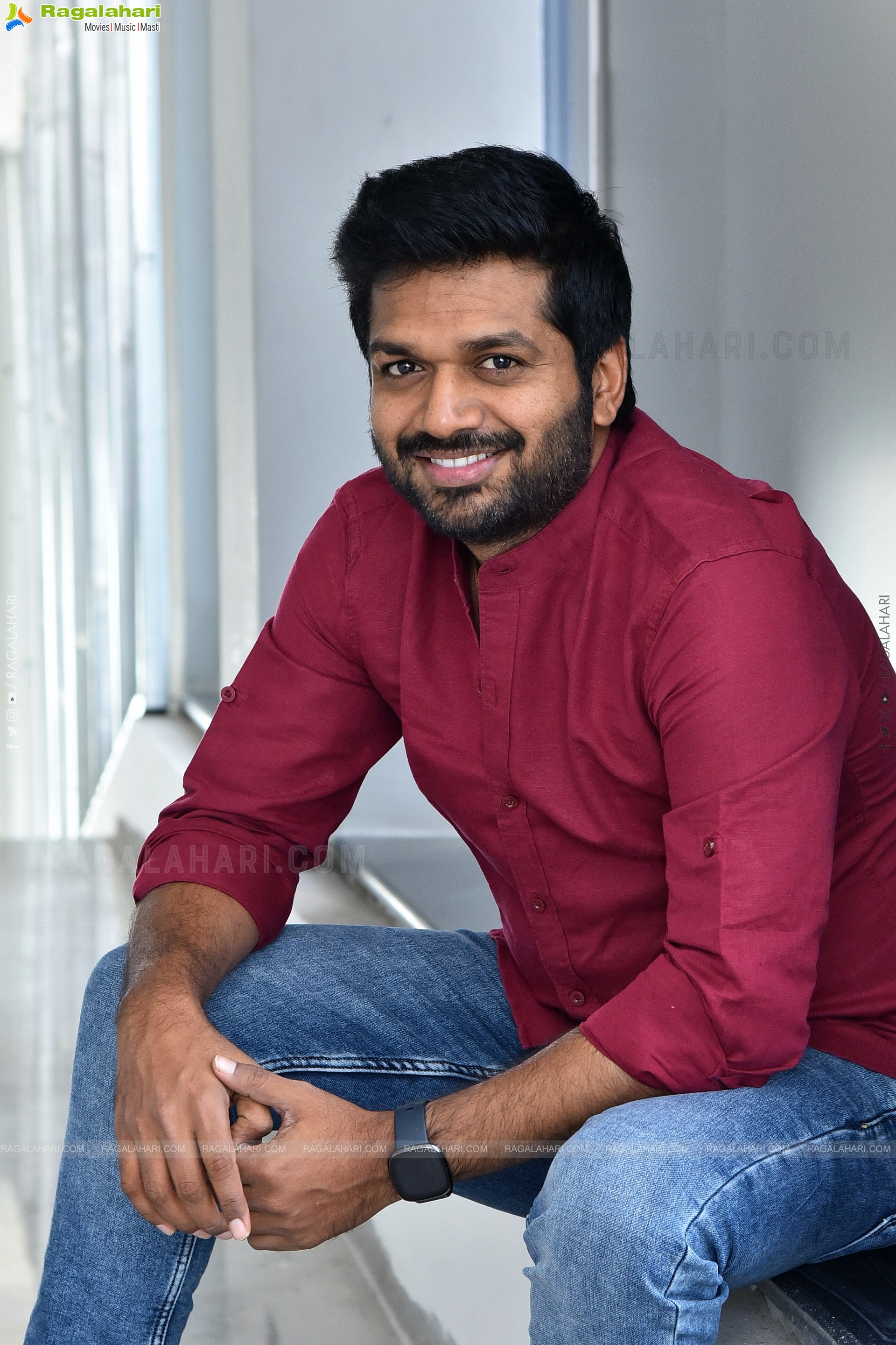 Director Anil Ravipudi at F3 Movie Interview, HD Photo Gallery