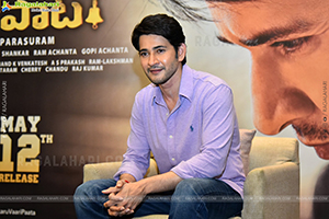 Mahesh Babu at Sarkaru Vaari Paata Interview