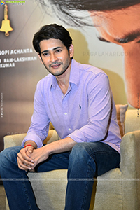 Mahesh Babu at Sarkaru Vaari Paata Interview