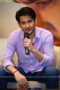 Mahesh Babu at Sarkaru Vaari Paata Interview