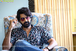 Naveen Chandra at Virata Parvam Interview