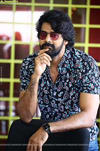 Naveen Chandra at Virata Parvam Interview