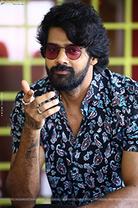 Naveen Chandra at Virata Parvam Interview