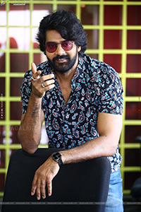 Naveen Chandra at Virata Parvam Interview