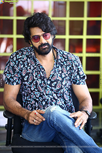 Naveen Chandra at Virata Parvam Interview