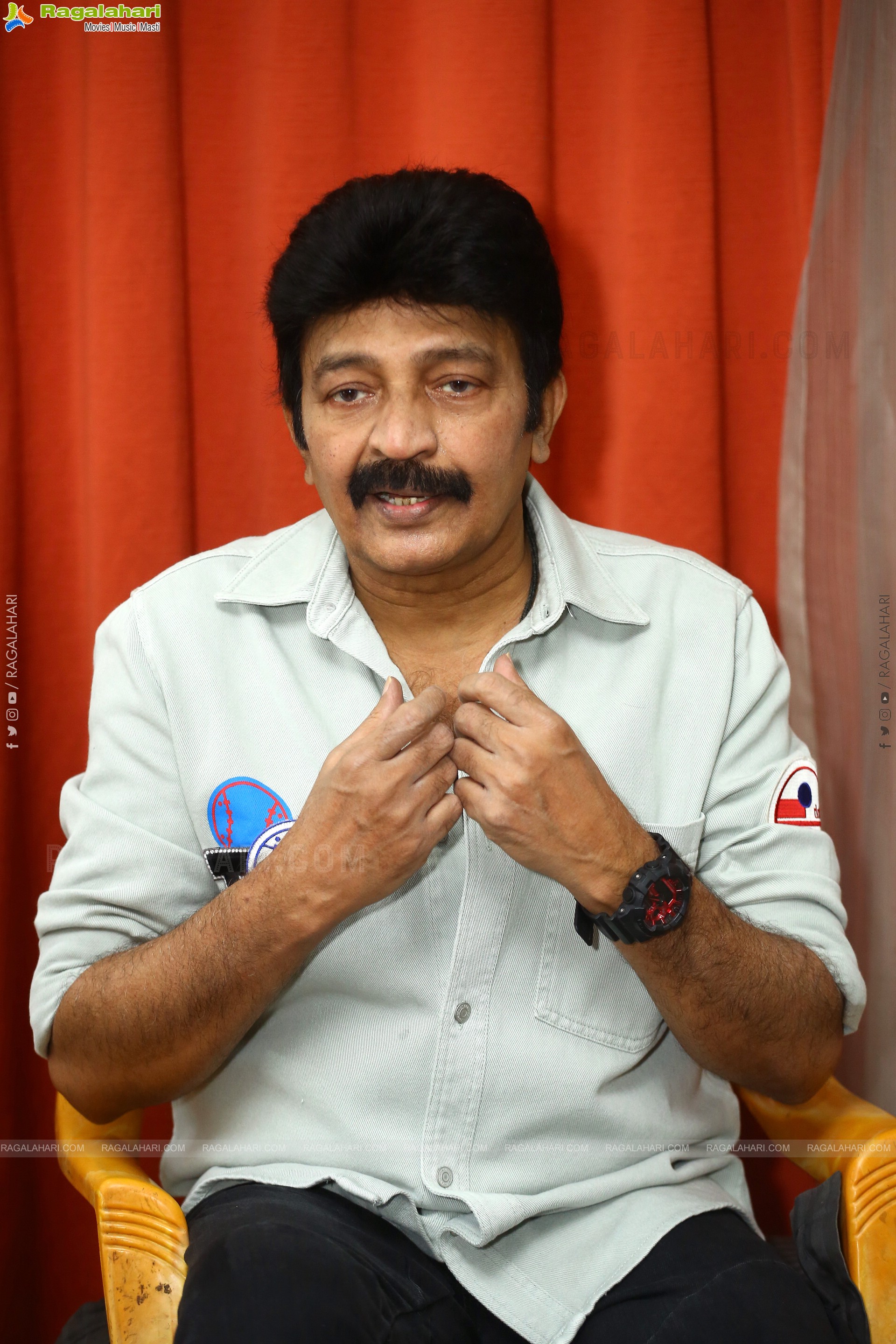 Rajasekhar at Shekar Movie Interview, HD Photo Gallery