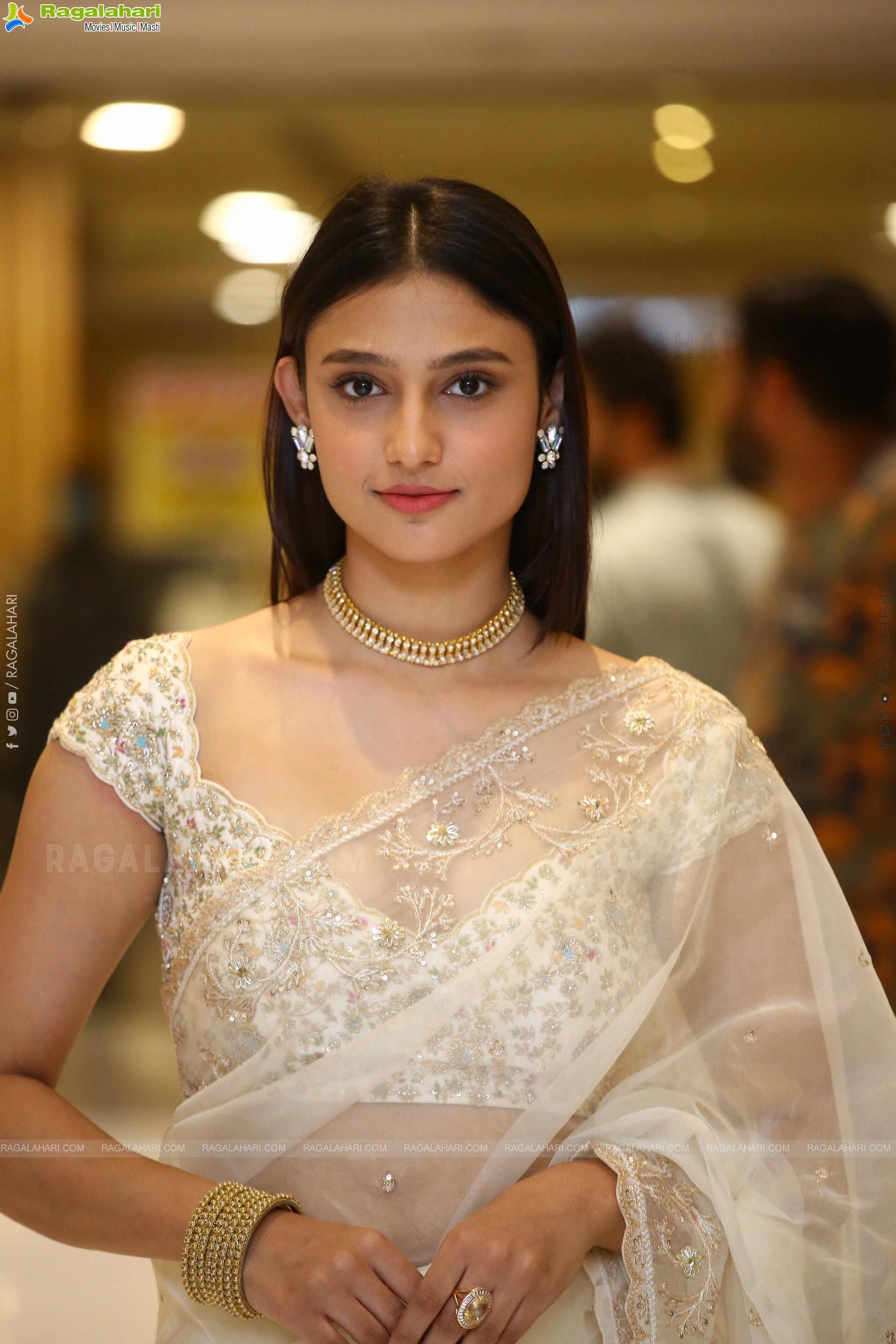 Ritika Nayak at Ashoka Vanamlo Arjuna Kalyanam Movie Success Meet, HD Stills