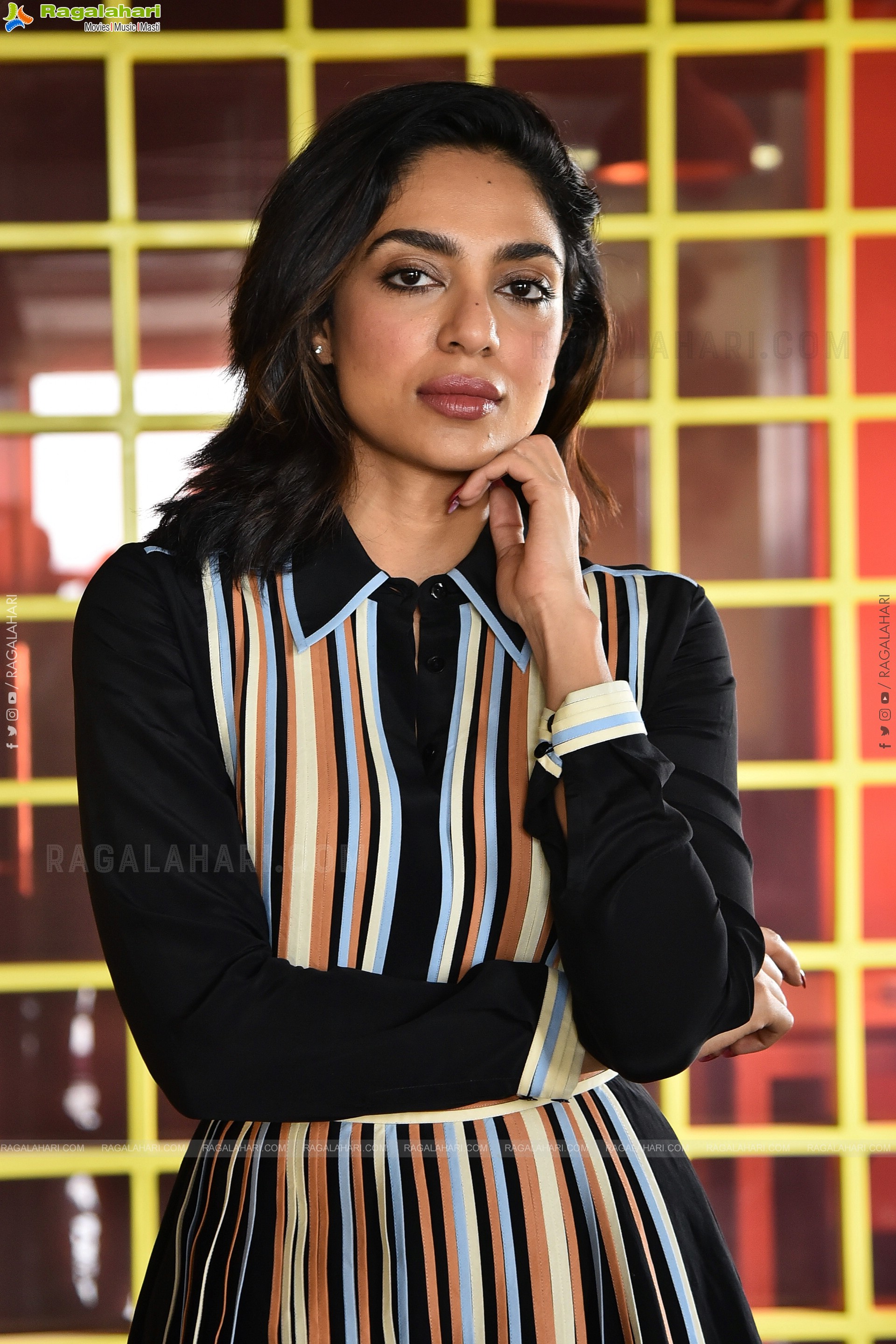 Sobhita Dhulipala at Major Movie Interview, HD Photo Gallery