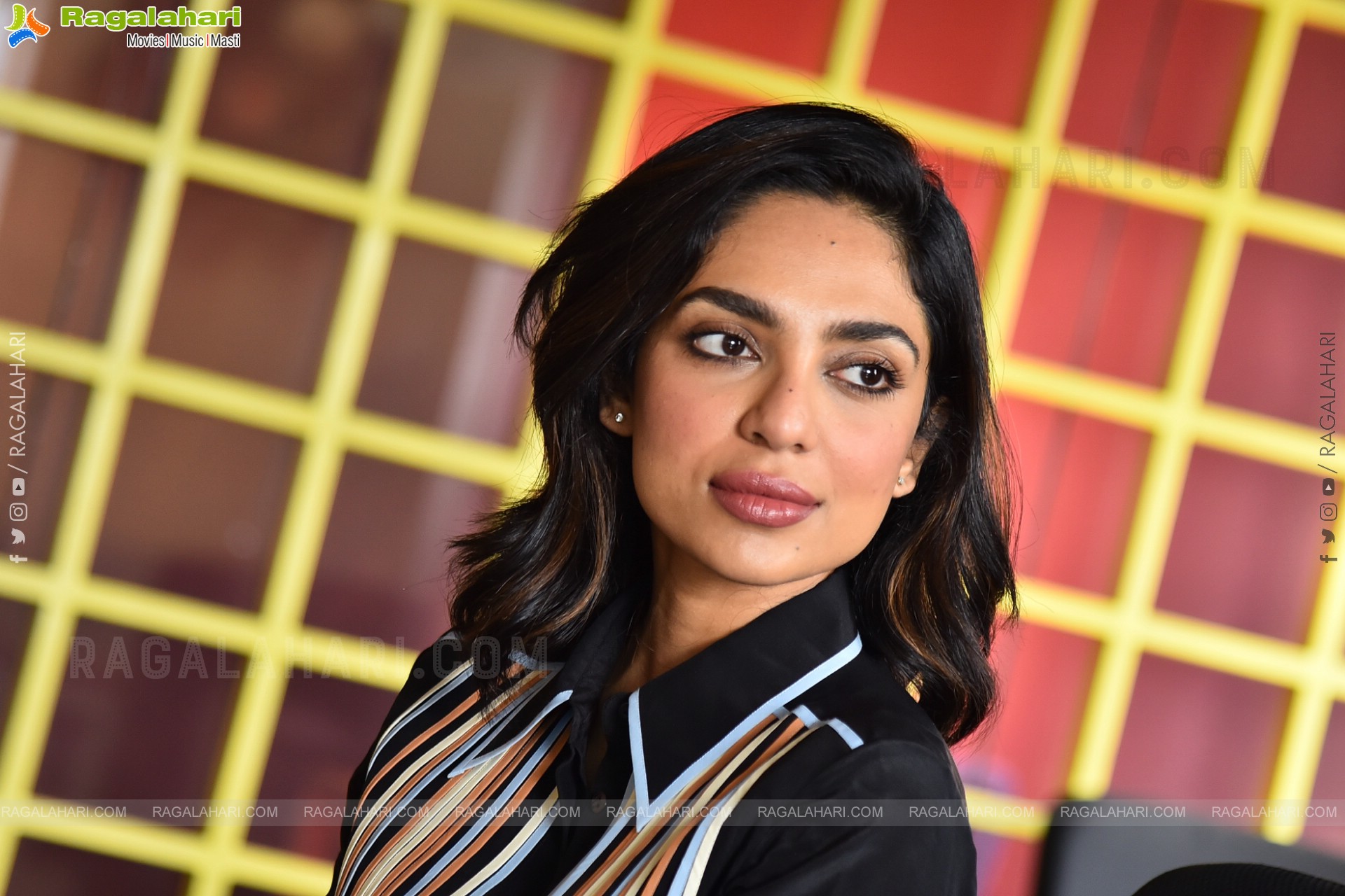 Sobhita Dhulipala at Major Movie Interview, HD Photo Gallery